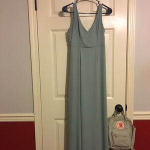 Silver Sage Bridesmaid dress. Show me your Mumu